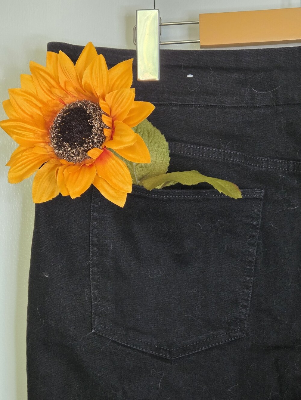 Reitmans Women's Size 33P R Black Jeans High Rise Straight Leg No Button Front